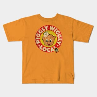 Piggly Wiggly Vintage Logo Kids T-Shirt